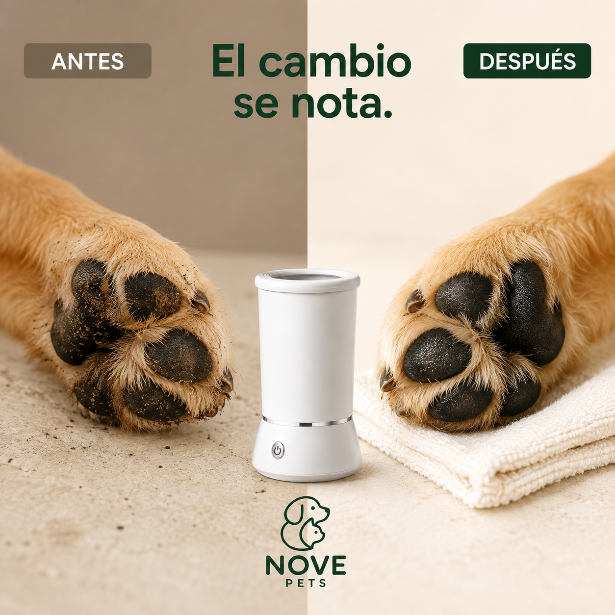 Limpiador Eléctrico de Patitas NOVE PETS™
