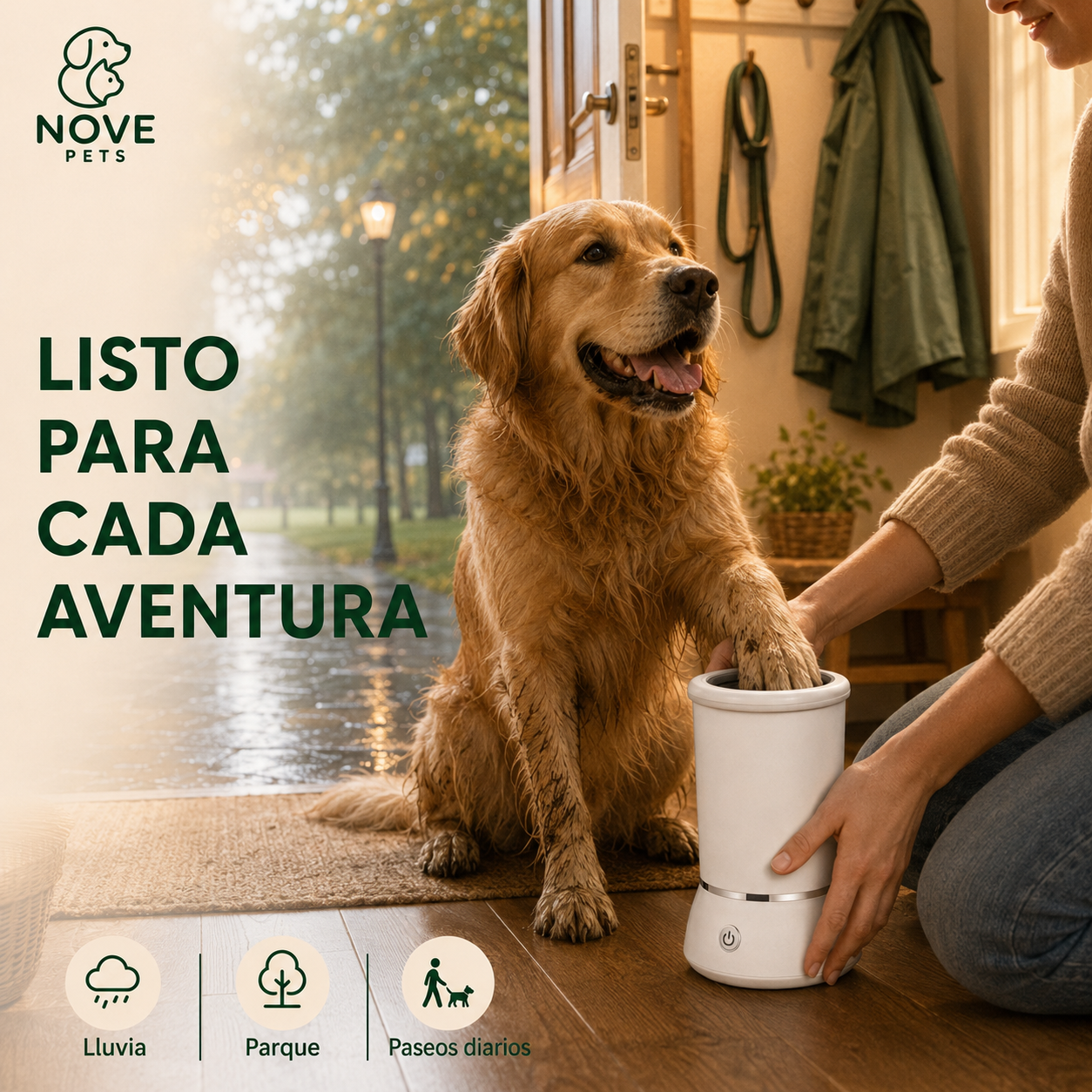 Limpiador Eléctrico de Patitas NOVE PETS™